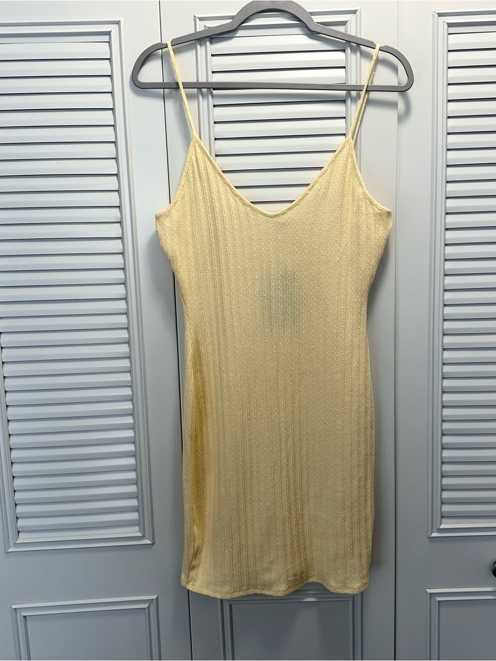 NWT Fashion Nova Yellow Dress with Adjustable Straps